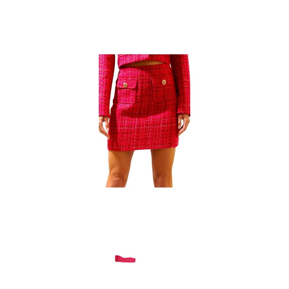 NWT Sugarlips Tweed Ken Skirt